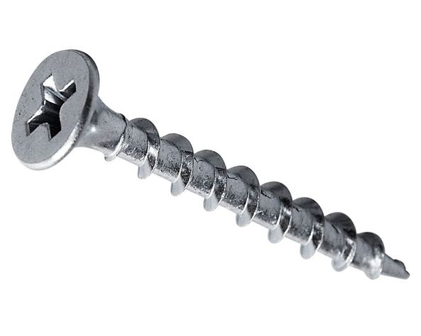 Tornillo Volcanita punta broca N°6 x 1 1/4'' zincado 100 unidades Imporper-0