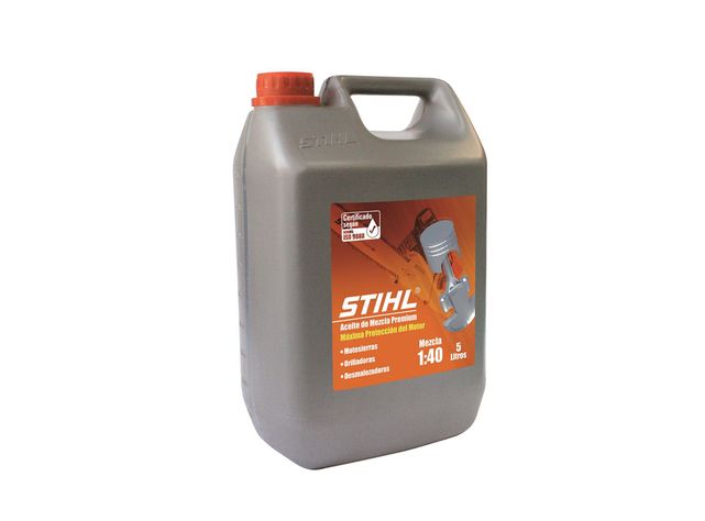 Aceite mezcla 1:40 2 tiempos 5 litros stihl-0