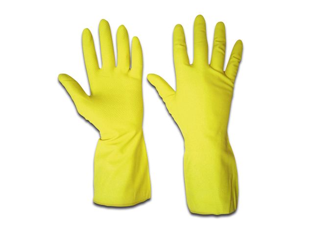 Guante látex doméstico amarillo Garmendia-0