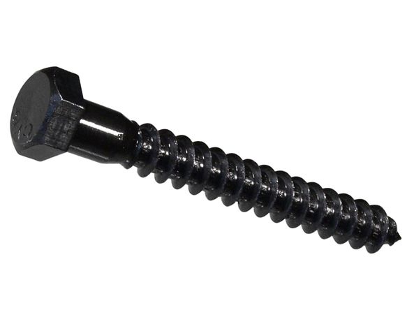 Tornillo Tirafondo 3/8 x 2''zincado 2 unidades Imporper.-0