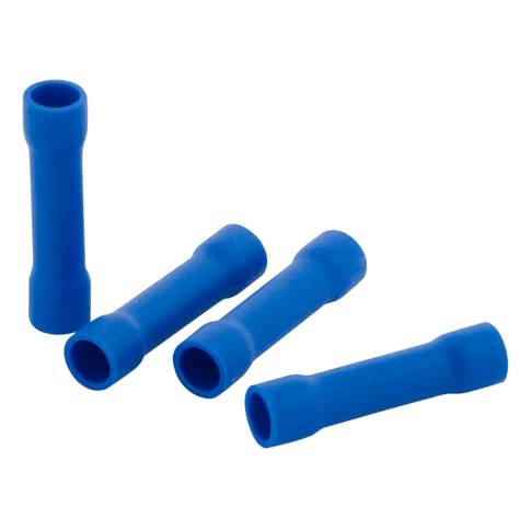 Terminal aislado pin hembra 2,3 mm azul Mec-0