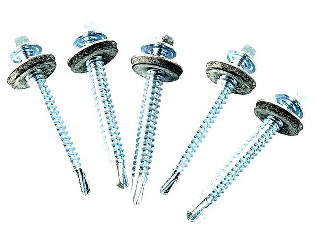 Autoperforante hexagonal con golilla. 12 mm x 2’’. Easy Fix-0