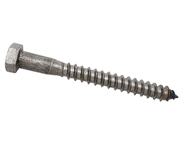 Tirafondo 3/8x3 1/2’’ cabeza hexagonal gris. Vhe-0