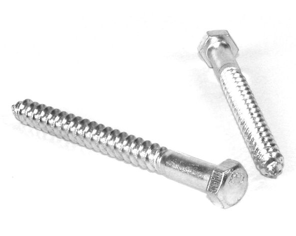 Tirafondo cabeza hexagonal 3/8x3 1/2 zb 2un. Easy Fix-1