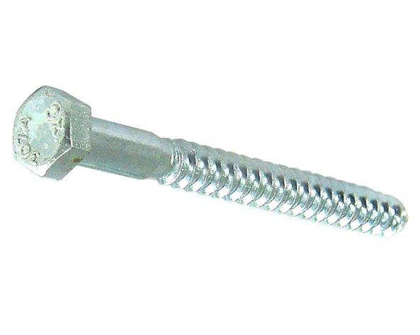 Tirafondo cabeza hexagonal 3/8x4 zb 2un. Easy Fix-0