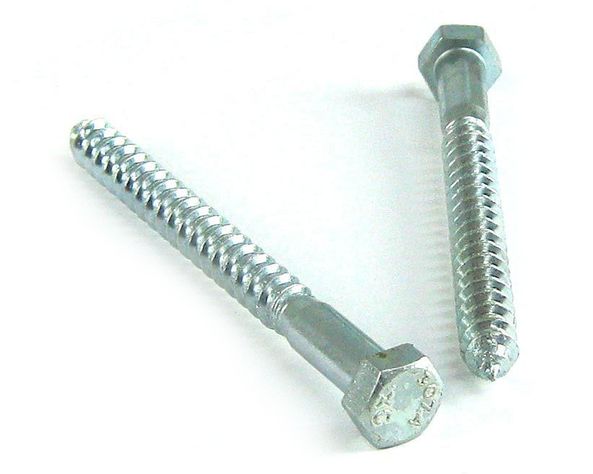 Tirafondo cabeza hexagonal 3/8x4 zb 2un. Easy Fix-1