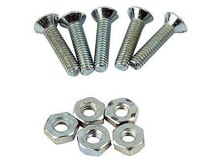 Perno cocina cabeza plana con tuerca zb. 5/32'' x 3/4''. Easy Fix-0