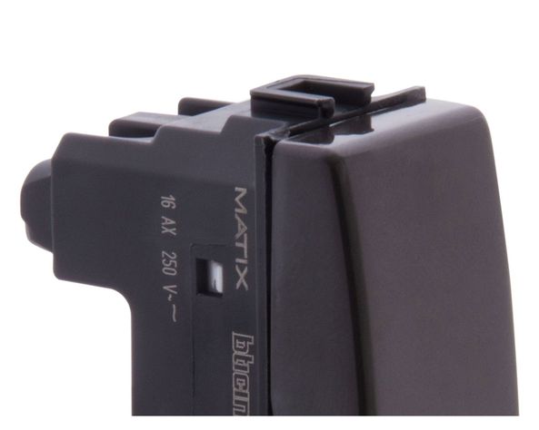 Interruptor 9/12 16 a 250 v gris Bticino-1