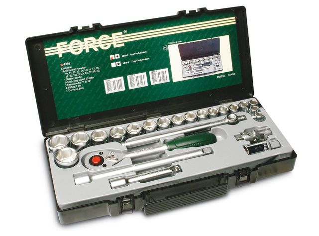 Juego de dados 24 piezas Force.-0