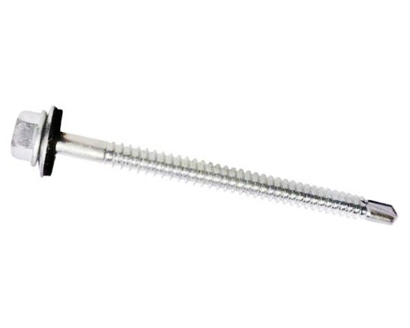 Tornillo acero hexagonal goma neopreno 12x2 1/2 5 unidades. Easy Fix-0