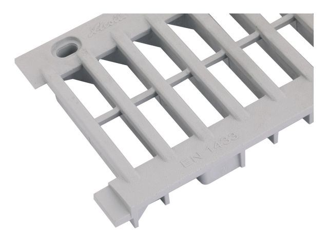 Rejilla PVC 12,8 cm tráfico peatonal-1