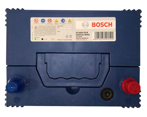 Batería 60AH 500CCA derecho 55D23LMF Bosch-3