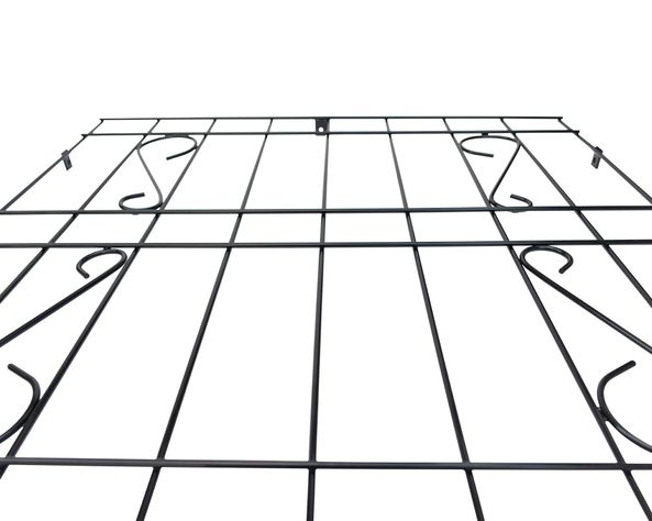 Protección Ventana Barra Acero Negro 100x120 cm-3