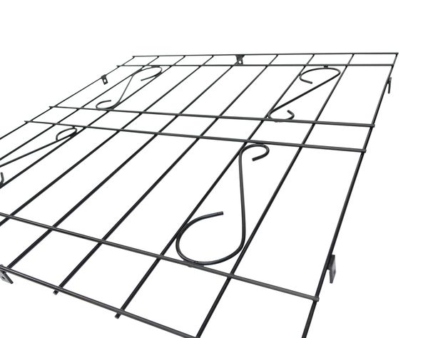 Protección Ventana Barra Acero Negro 100x120 cm-2