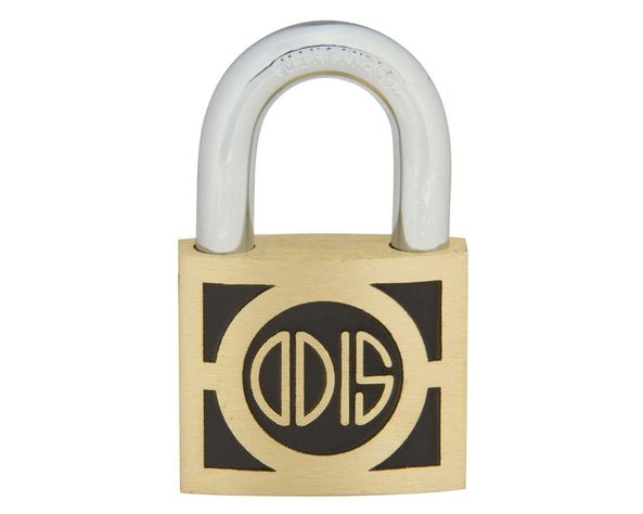 Pack 4 candados medio interior/exterior bronce 40mm S300 Odis-1