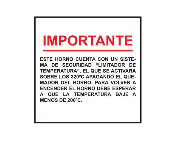 Horno a gas 1 cámara 6EA151R silver Maigas-3