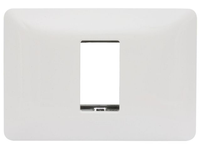 Placa 1 modulo blanco matix Bticino-0