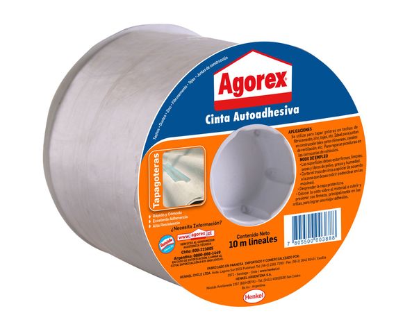 Cinta tapagoteras 10 mt autoadhesiva Agorex-0