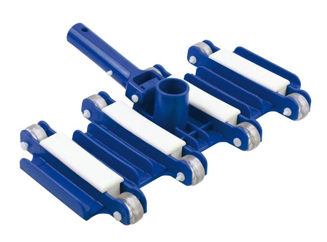 Carro limpiafondo piscinas 34x18cm con ruedas estándar Deep Blue-1