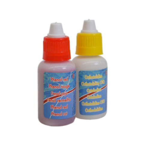 Kit repuesto para test ph cloro piscinas Deep Blue-0