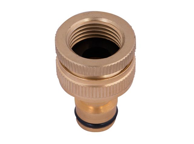 Adaptador hembra 1/2'' y 3/4'' hembra bronce Roots-1