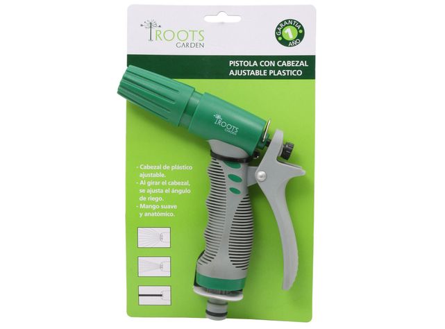 Pistola cabezal ajustable plástico Roots-0