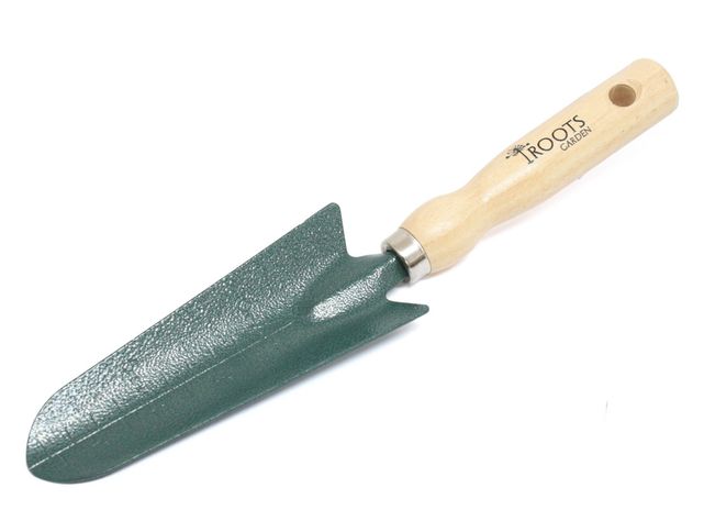 Palita angosta mango de madera Roots-0