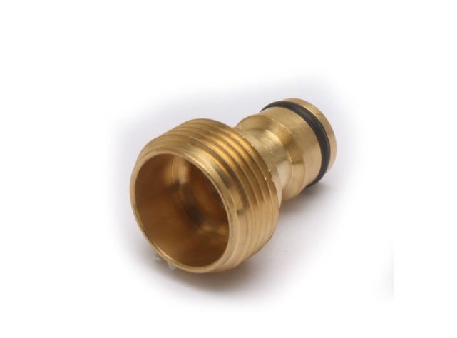Adaptador macho 3/4 bronce Roots-0