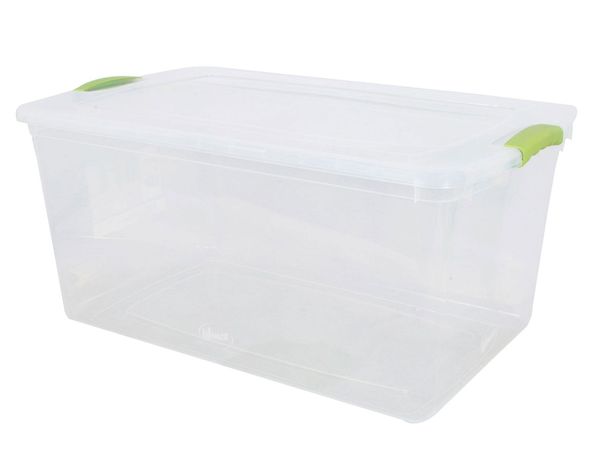 Caja organizadora 61 litros Wenbox transparente Wenco-2