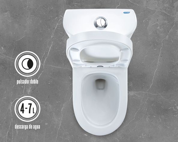 One piece 30 cm Dual flush Atenas Vessanti-4