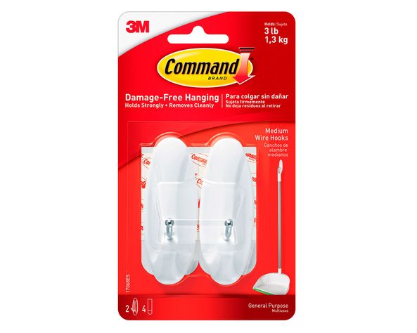 Gancho con punta metálica Mediano Command-5