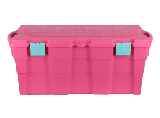 Baúl 100 litros rosado Wenco-0
