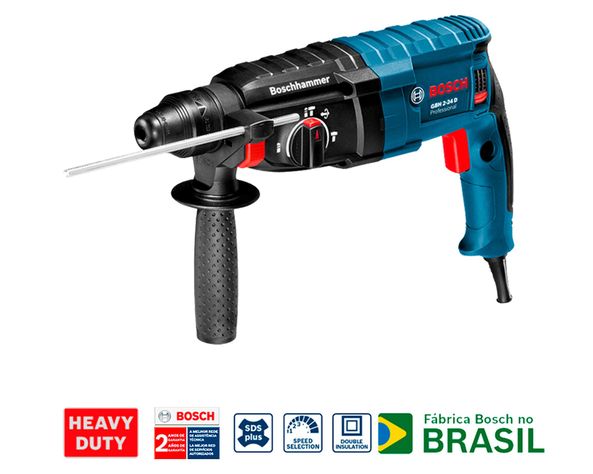 Rotomartillo 820W GBH 2-24D Bosch-1