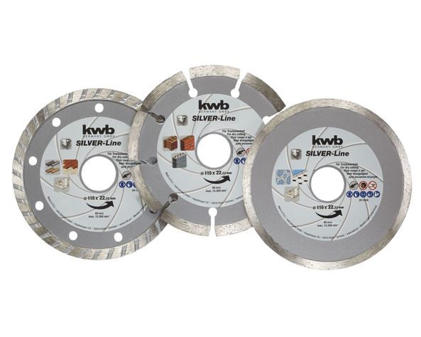 Discos diamantados 41/2'' KWB-0