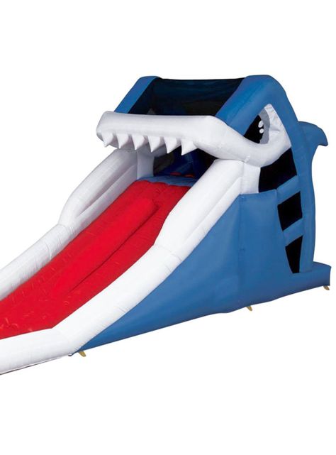 Tobogán Blast Zone Dual Tuburón Blanco-1