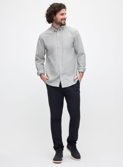 Camisa Oxford Básica-3