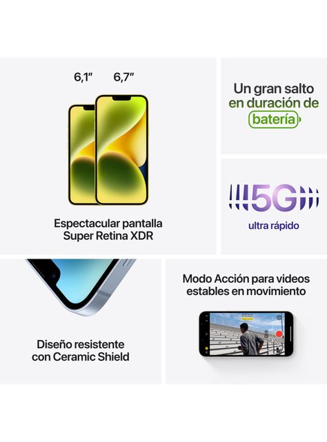 iPhone 14 128GB Morado-7