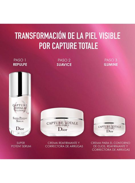 Crema Dior Capture Totale Reafirmante y Correctora Arrugas 15 ml-6