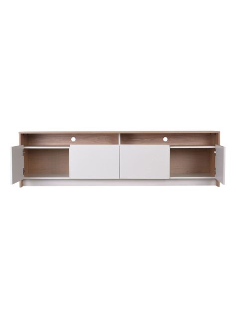 Rack Bajo Colbun 2P 2C Olmo-Blanco-2
