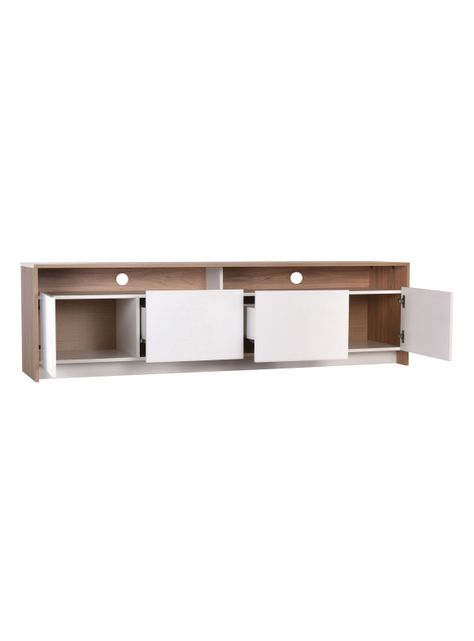 Rack Bajo Colbun 2P 2C Olmo-Blanco-4