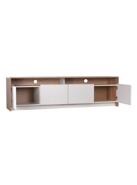 Rack Bajo Colbun 2P 2C Olmo-Blanco-3