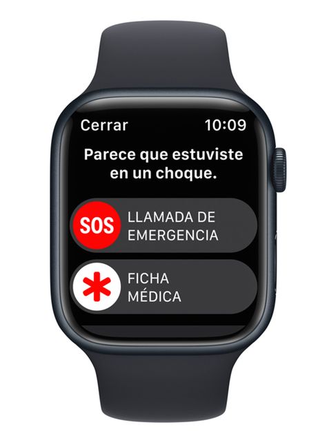 Apple Watch Series 8 45mm GPS Caja Aluminio y Correa Deportiva Medianoche-5