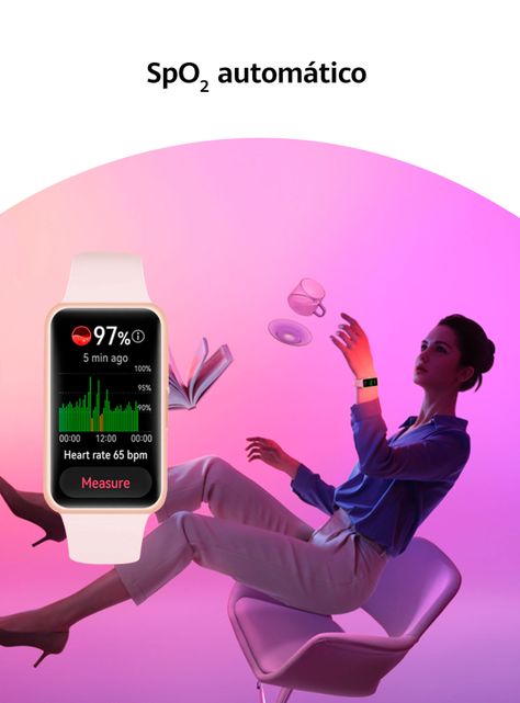 Smartband Band 7 Rosado-6