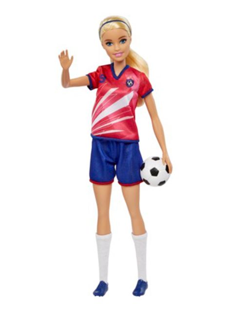 Muñeca Futbol Playera Roja-2