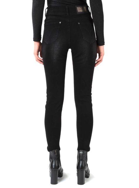 Jeans Leggings Cropped Pretina Ancha-1