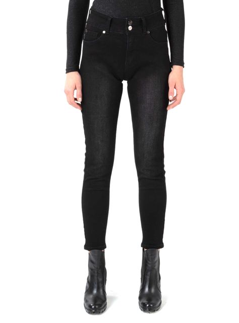 Jeans Leggings Cropped Pretina Ancha-0