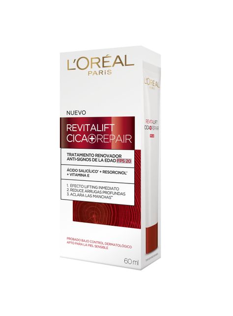 Crema Dermo Expertise L'Oréal Paris Renovador Revitalift Cica+Repair 60 ml-2