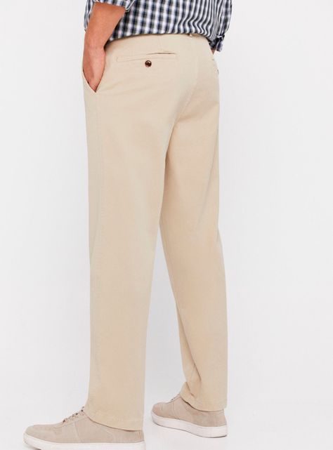 Pantalón Regular Fit con Bolsillos-1