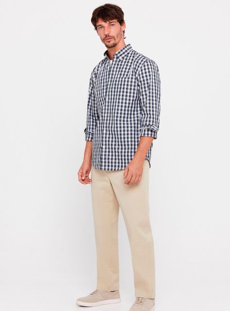 Pantalón Regular Fit con Bolsillos-3