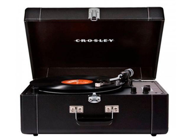 Tornamesa Crosley Keepsake Deluxe Negra-0